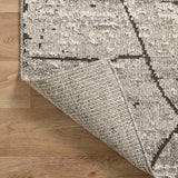 Loloi II Fabian Grey / Charcoal Rug White Cliff Studio Area Rugs