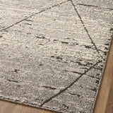 Loloi II Fabian Grey / Charcoal Rug White Cliff Studio Area Rugs