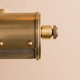 Tucker Picture Light in Aged Brass, Medium