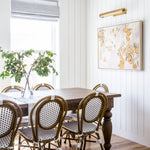Tucker Picture Light in Aged Brass, Medium