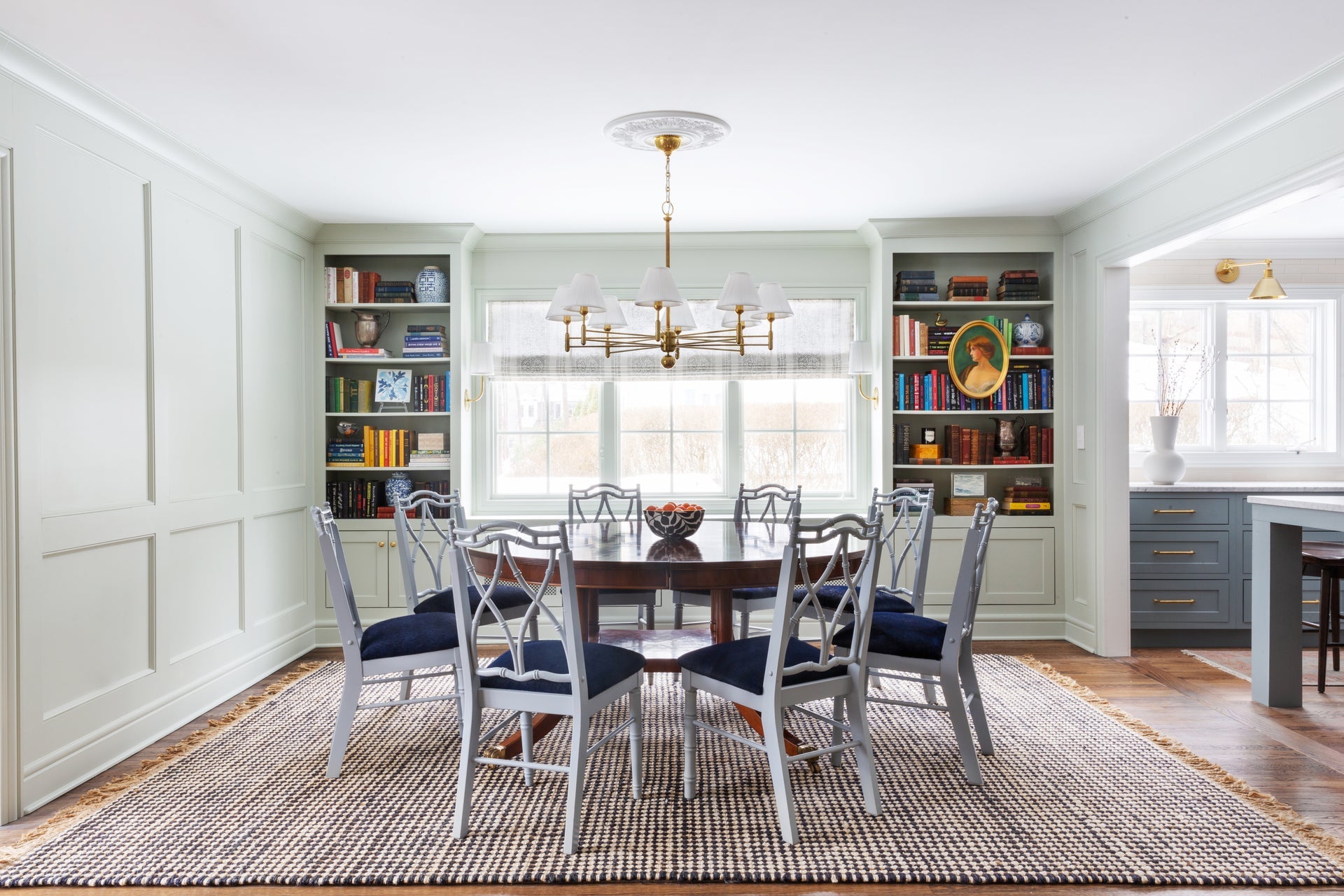 Emmett Chandelier in Aged Brass