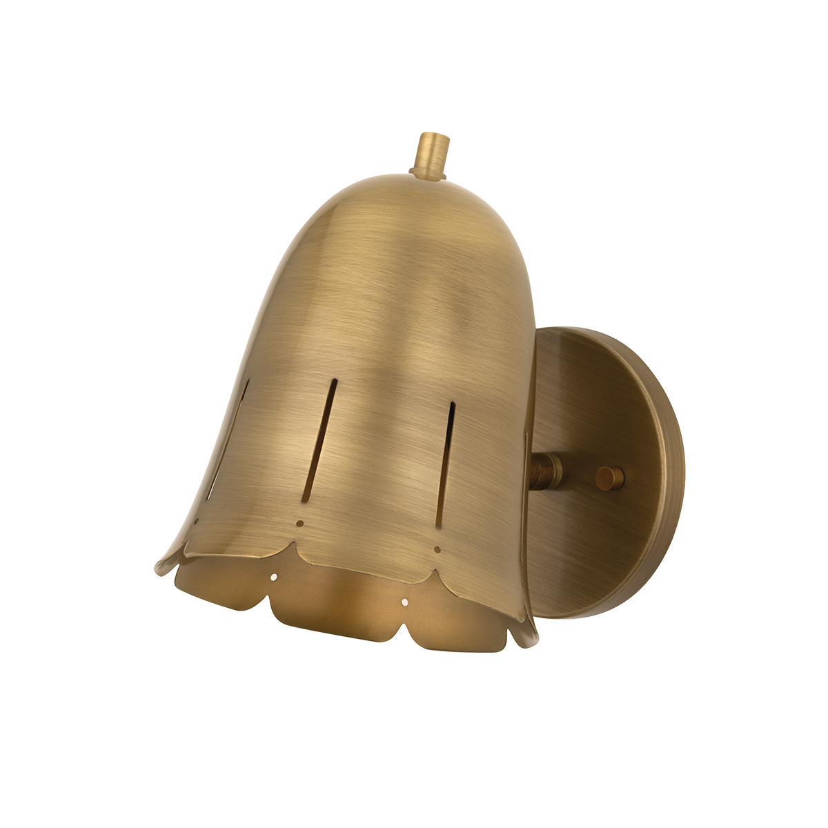 Mitzi Basil Wall Sconce in Patina Brass - Additional View