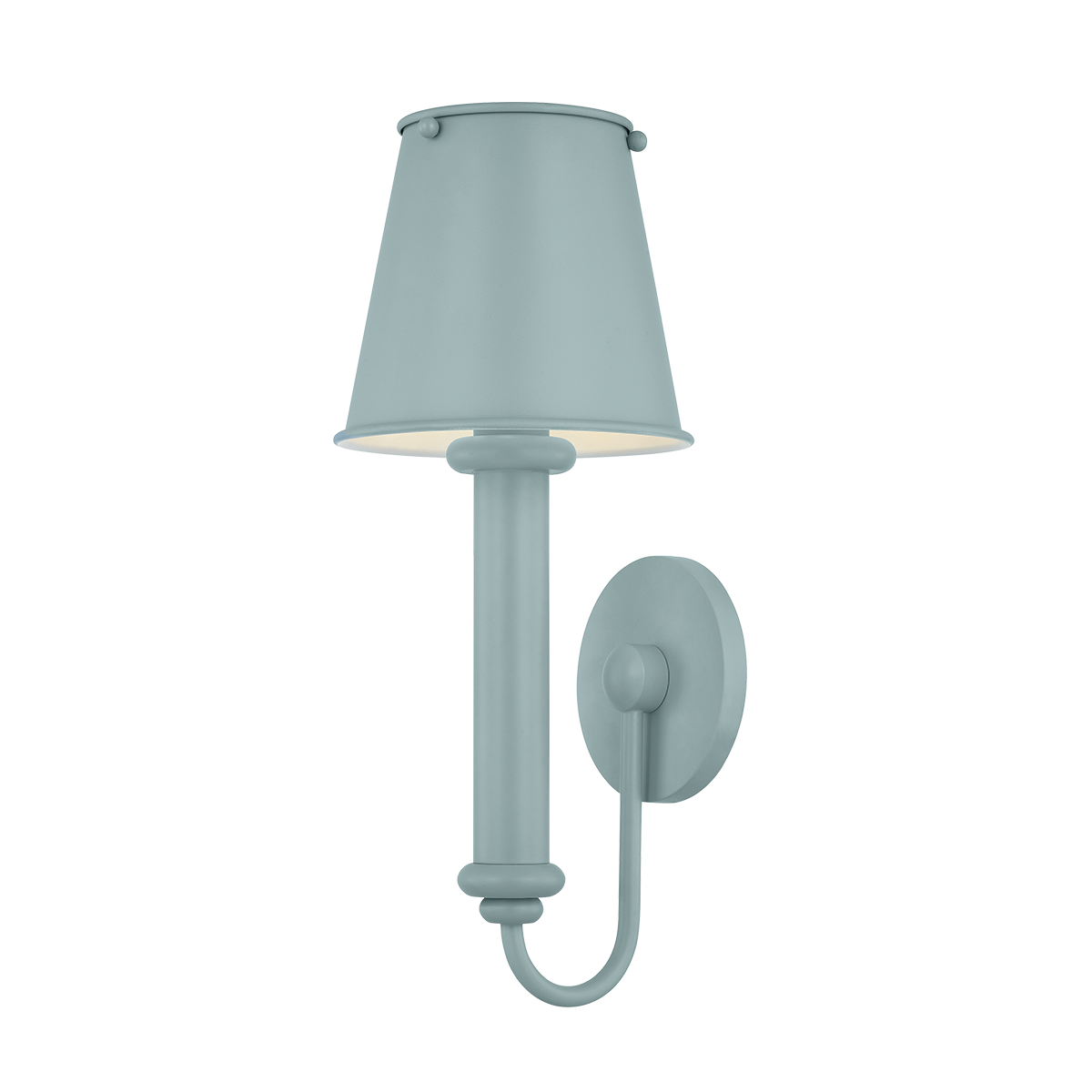 Mitzi Yara Wall Sconce in Dusk Blue - Detail Close-Up