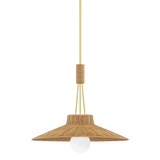 Mitzi Laudine Pendant in Aged Brass - Product Detail