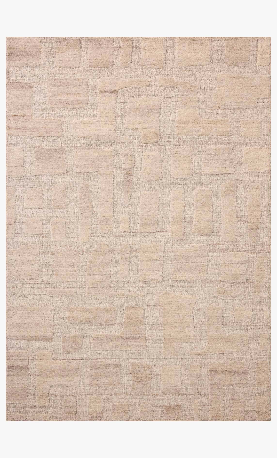 Loloi Hartley Ivory / Natural Rug White Cliff Studio Area Rugs