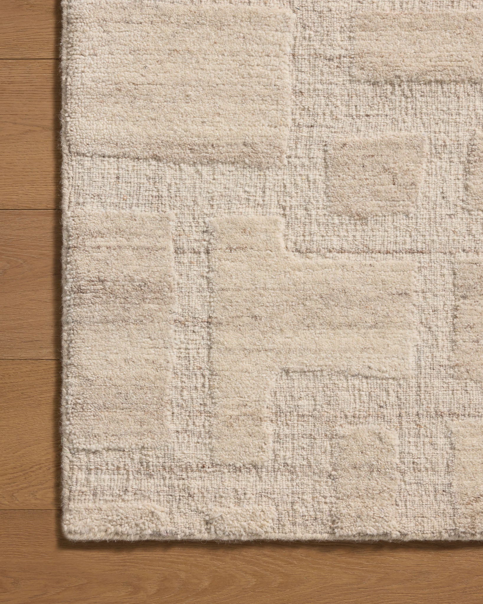 Loloi Hartley Ivory / Natural Rug White Cliff Studio Area Rugs
