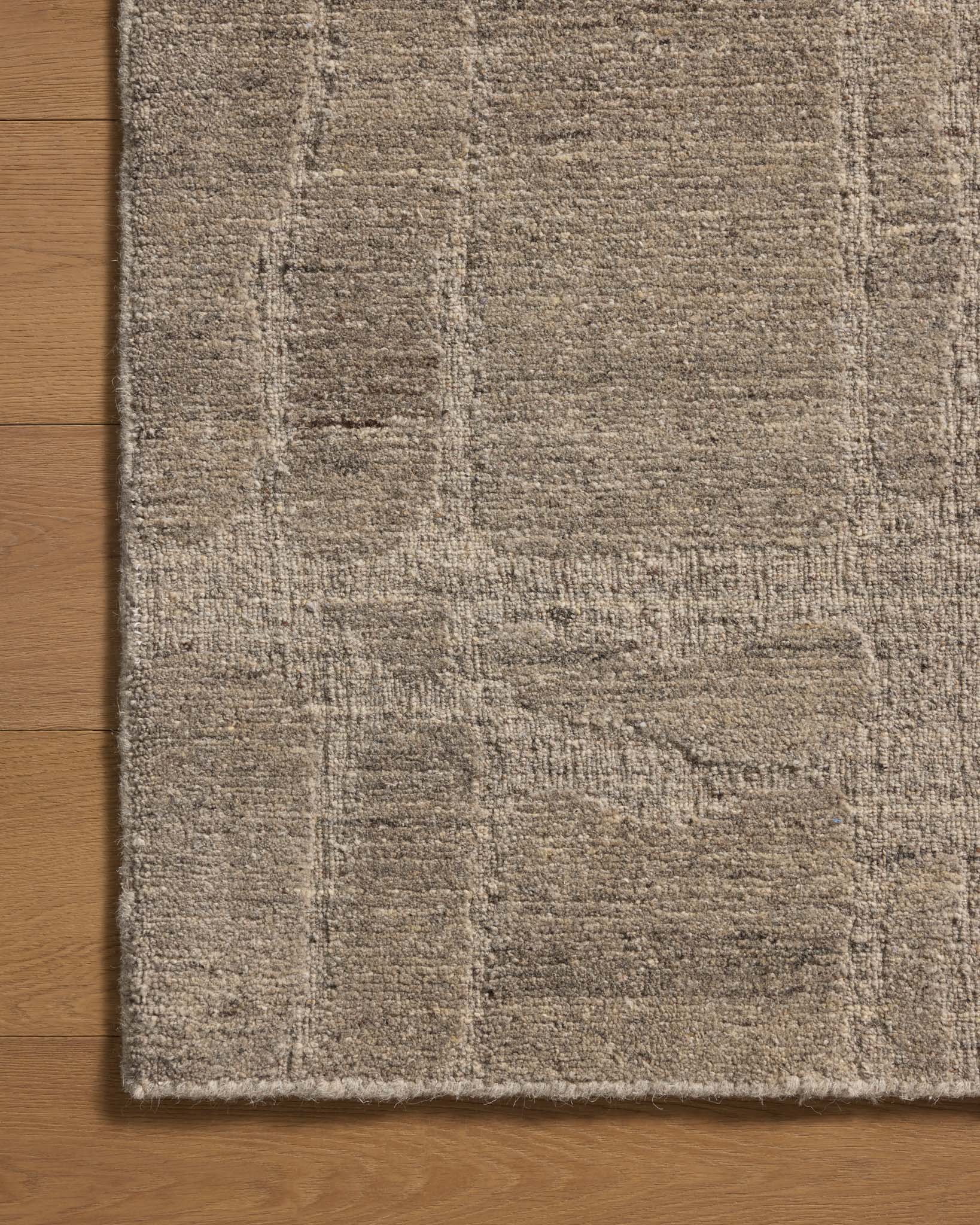 Loloi Hartley Grey / Pebble Rug White Cliff Studio Area Rugs