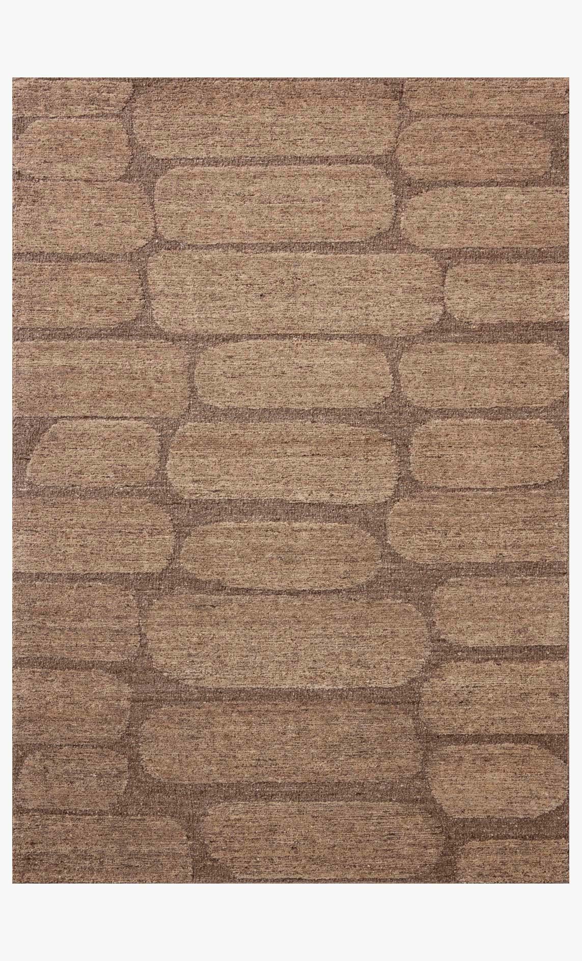 Loloi Hartley Brown / Taupe Rug White Cliff Studio Area Rugs
