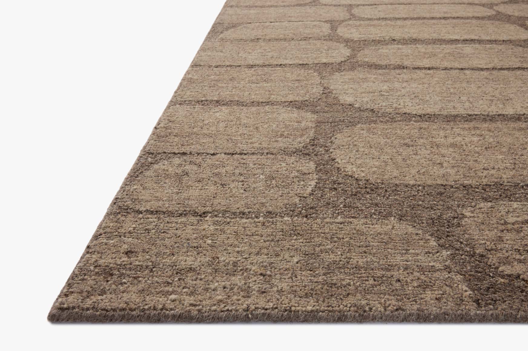 Loloi Hartley Brown / Taupe Rug White Cliff Studio Area Rugs