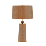 Mitzi January Table Lamp in Aged Brass - Detail Close-Up