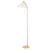 Mitzi Aisa Floor Lamp in Aged Brass - Additional View