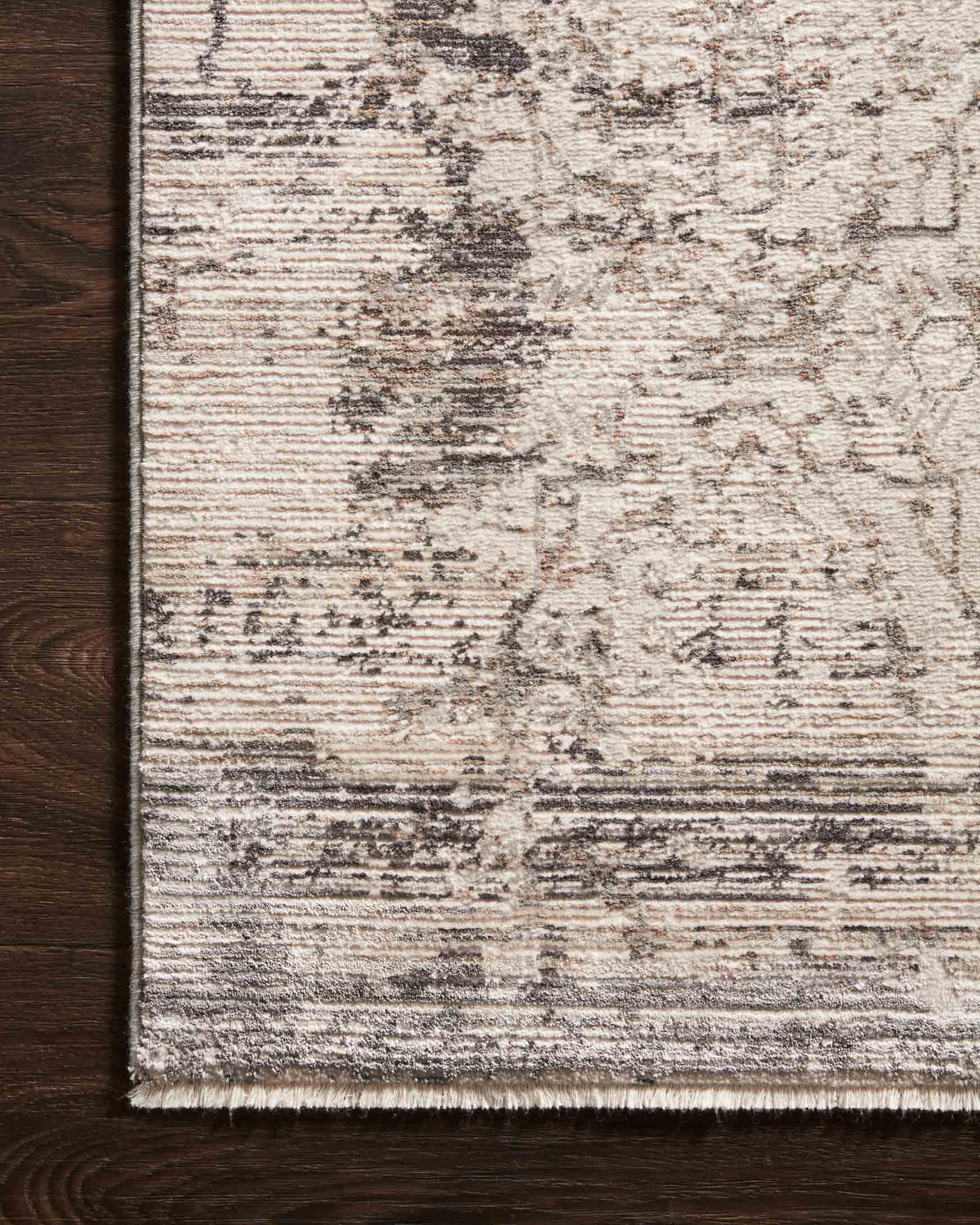Loloi Homage Graphite / Beige Rug White Cliff Studio Area Rugs