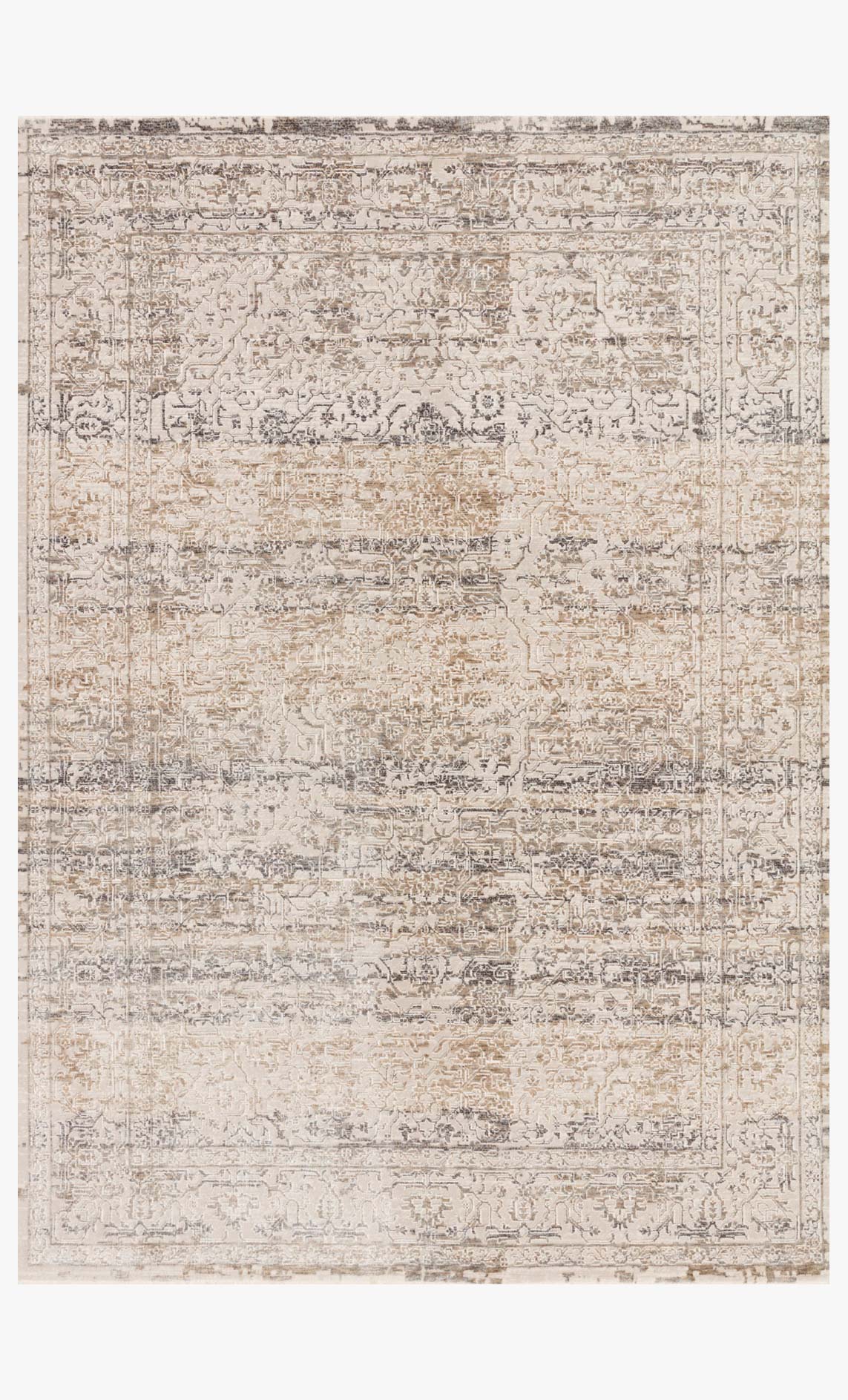 Loloi Homage Beige / Grey Rug White Cliff Studio Area Rugs