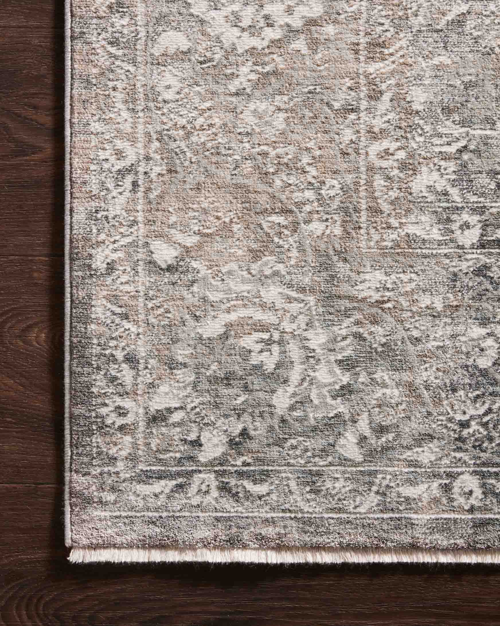 Loloi Homage Stone / Ivory Rug White Cliff Studio Area Rugs