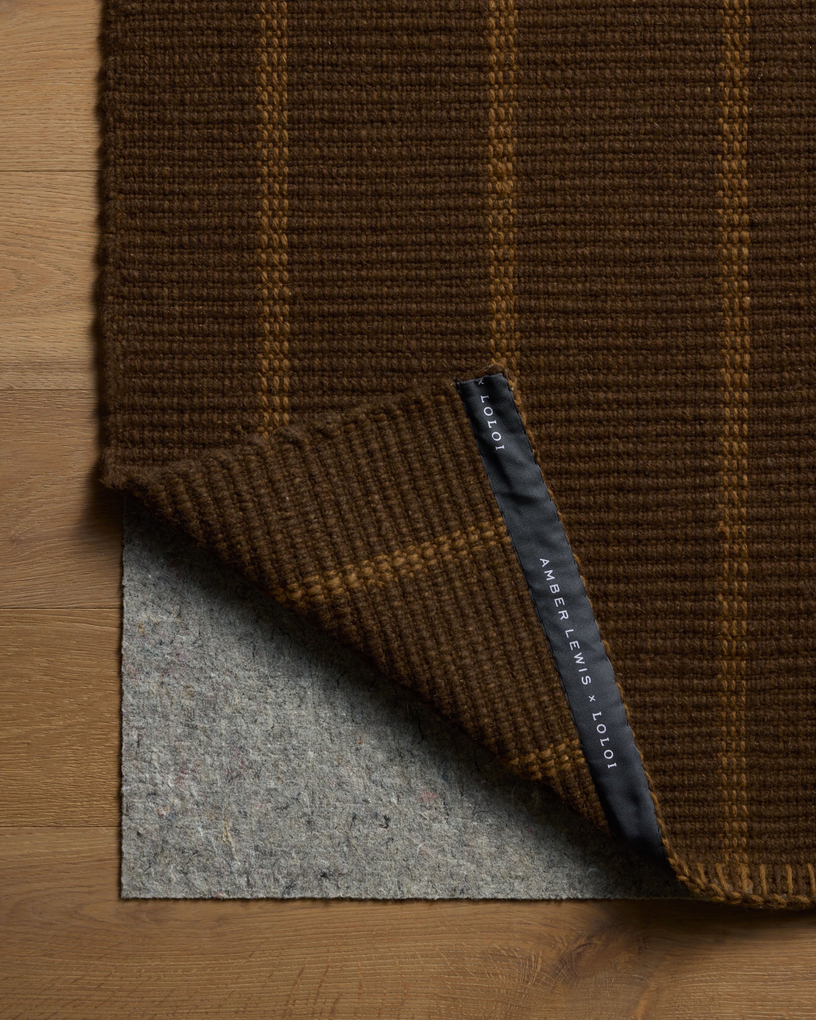 Amber Lewis x Loloi Harlan Espresso / Toffee Rug White Cliff Studio Area Rugs