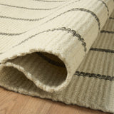 Amber Lewis x Loloi Harlan Ivory / Charcoal Rug White Cliff Studio Area Rugs