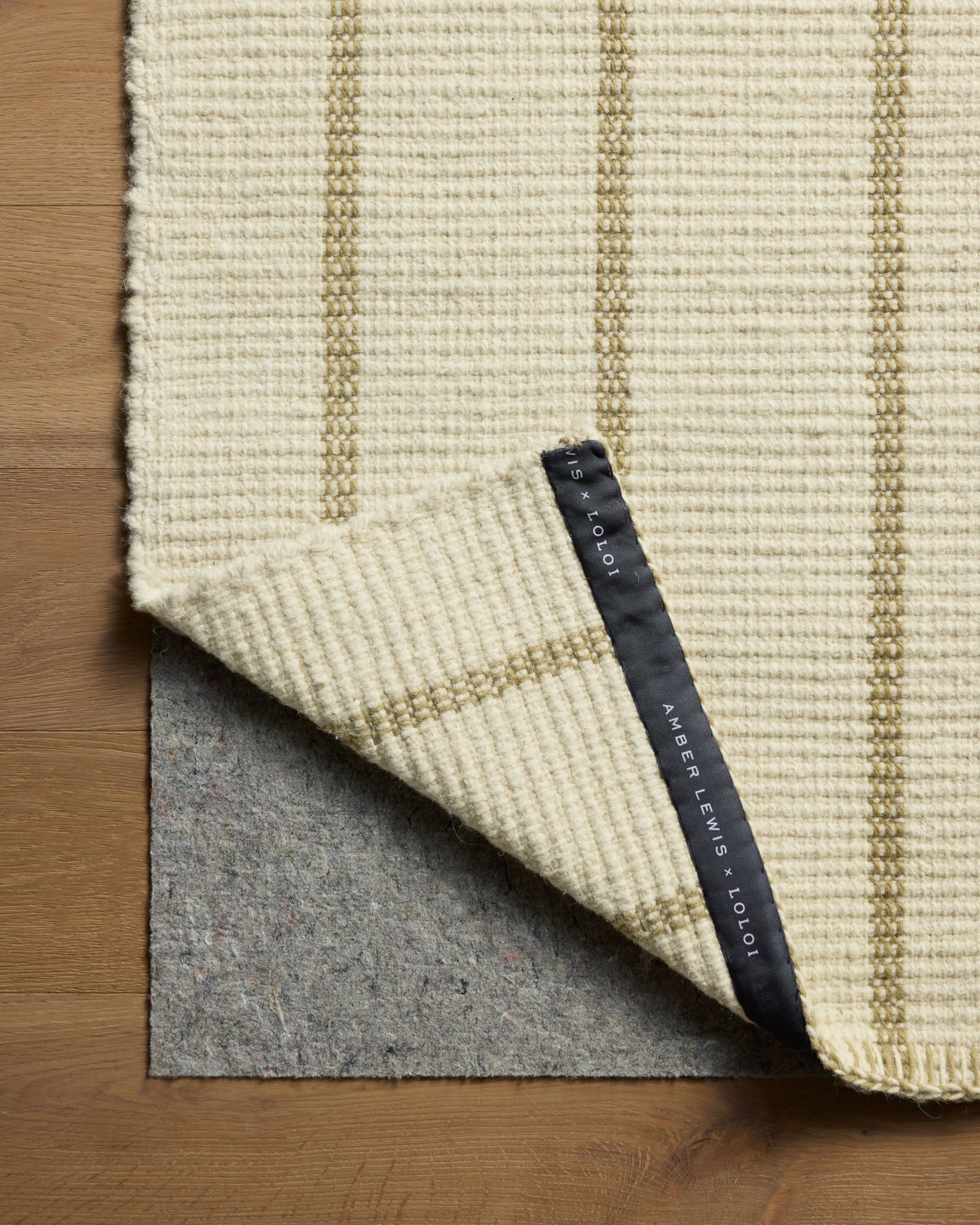 Amber Lewis x Loloi Harlan Ivory / Sage Rug White Cliff Studio Area Rugs
