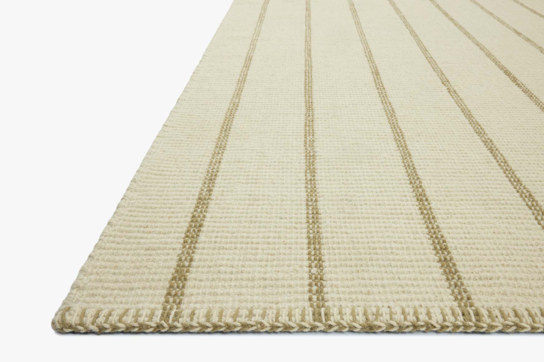Amber Lewis x Loloi Harlan Ivory / Sage Rug White Cliff Studio Area Rugs