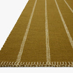 Amber Lewis x Loloi Harlan Ochre / Ivory Rug White Cliff Studio Area Rugs