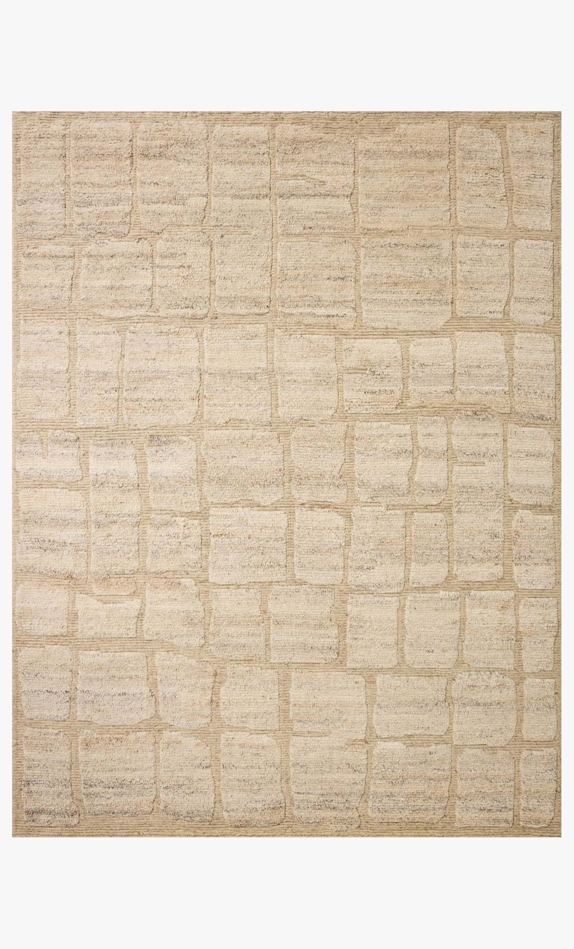 Loloi Hughes Natural Rug White Cliff Studio Area Rugs