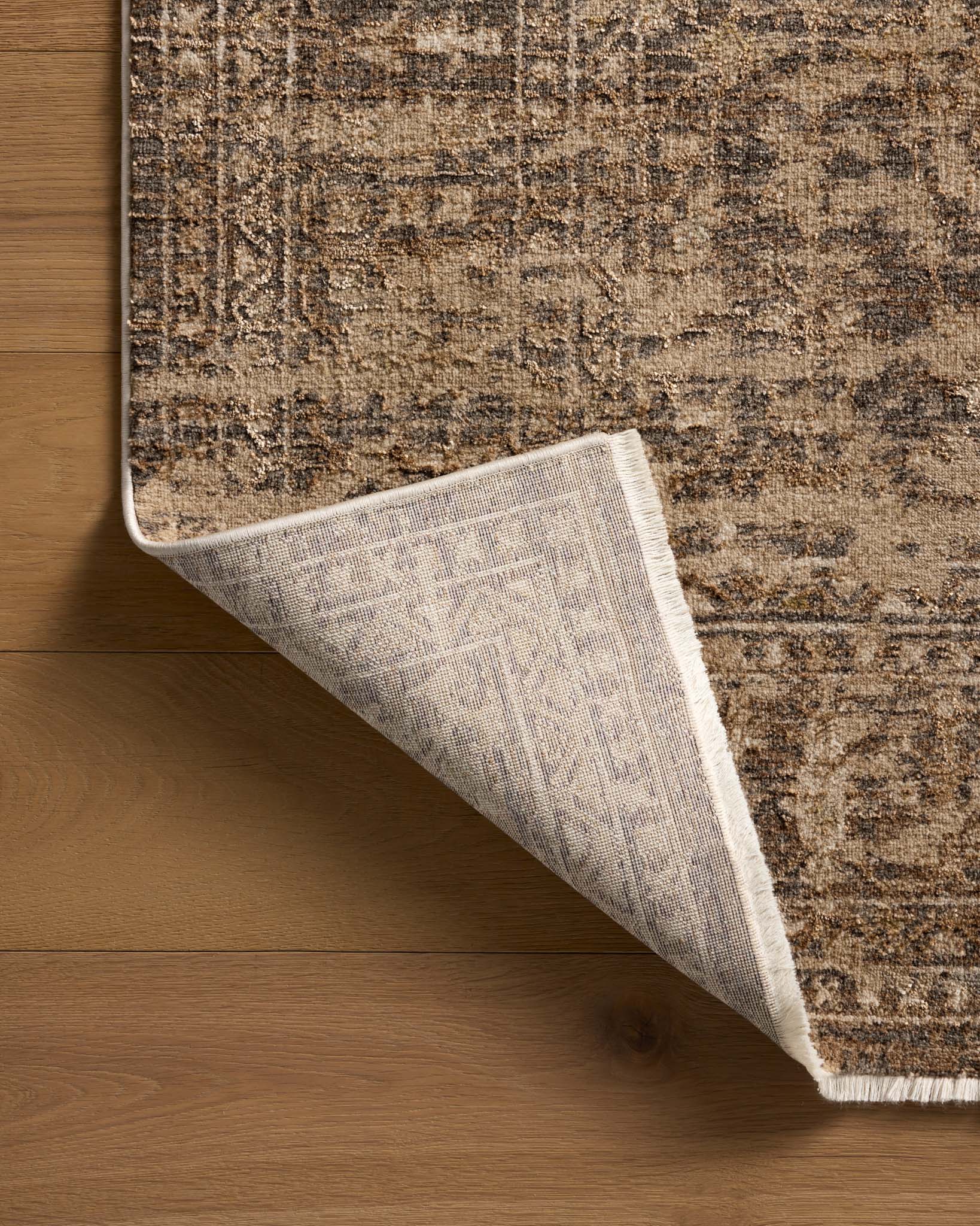 Loloi II Haywood Granite / Natural Rug White Cliff Studio Area Rugs