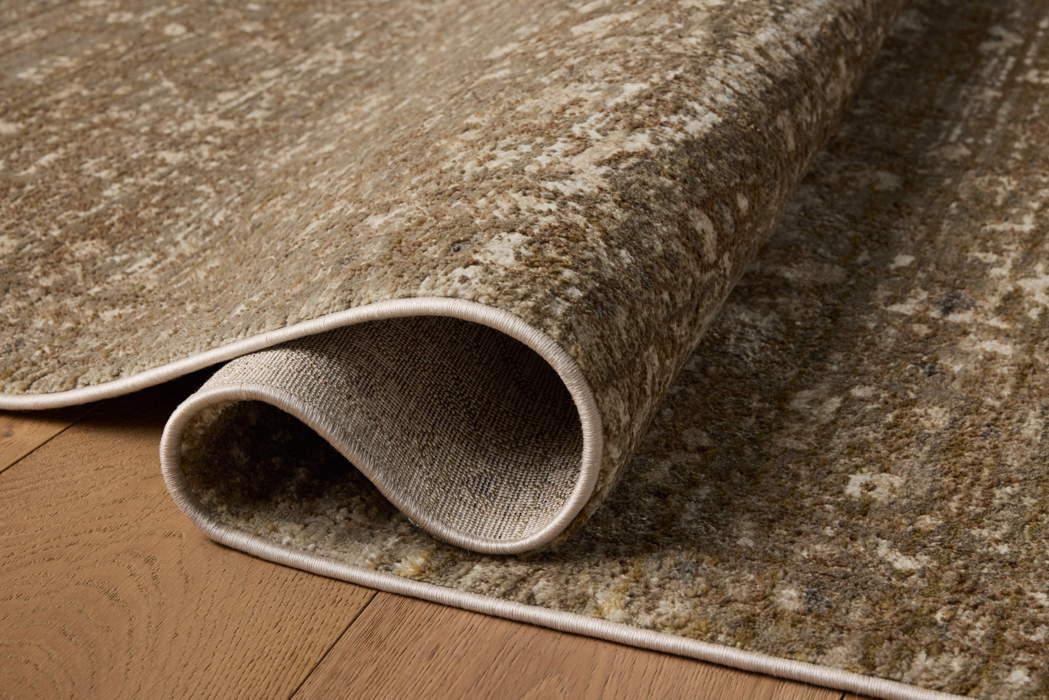 Loloi II Haywood Sage / Brown Rug White Cliff Studio Area Rugs
