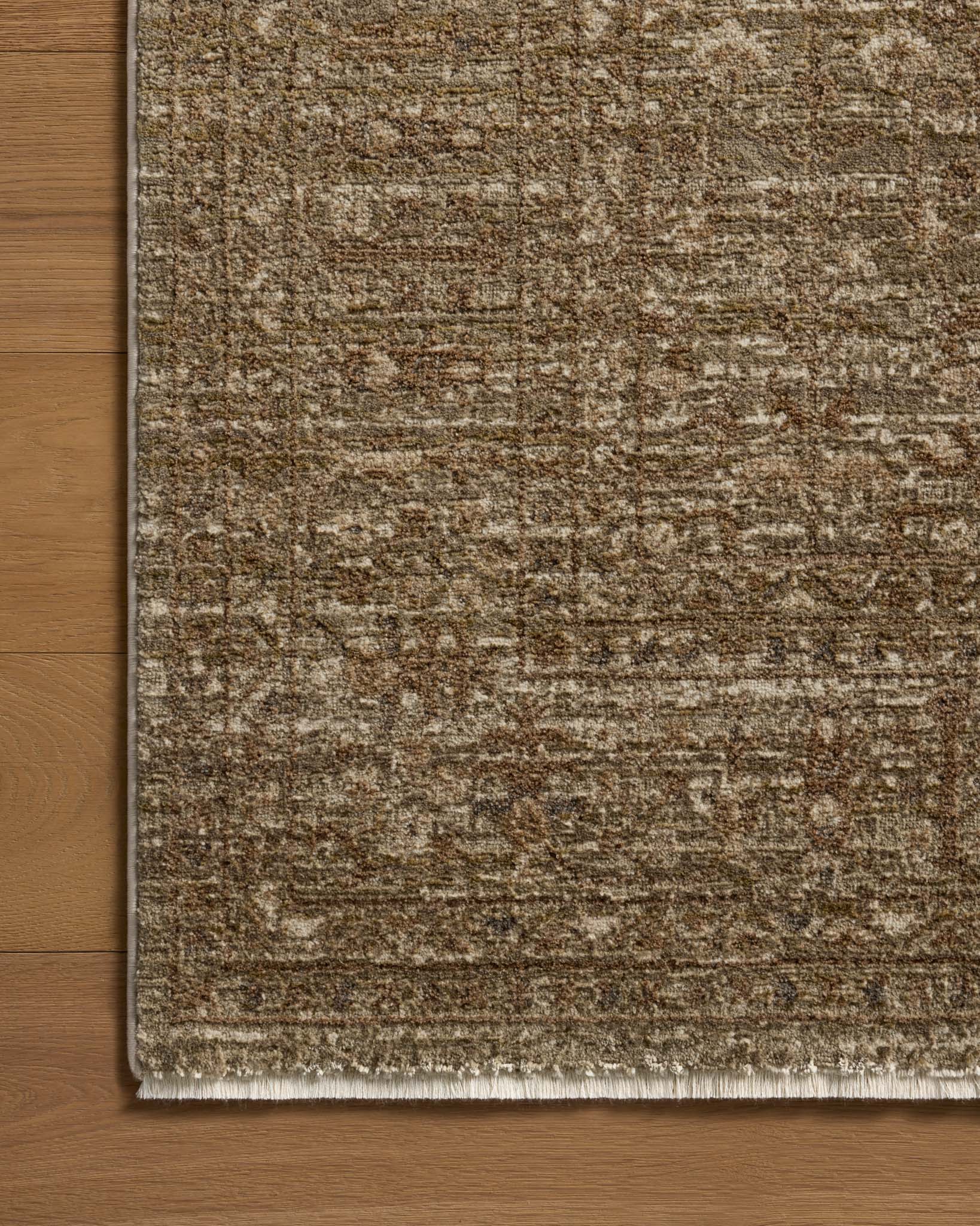 Loloi II Haywood Sage / Brown Rug White Cliff Studio Area Rugs