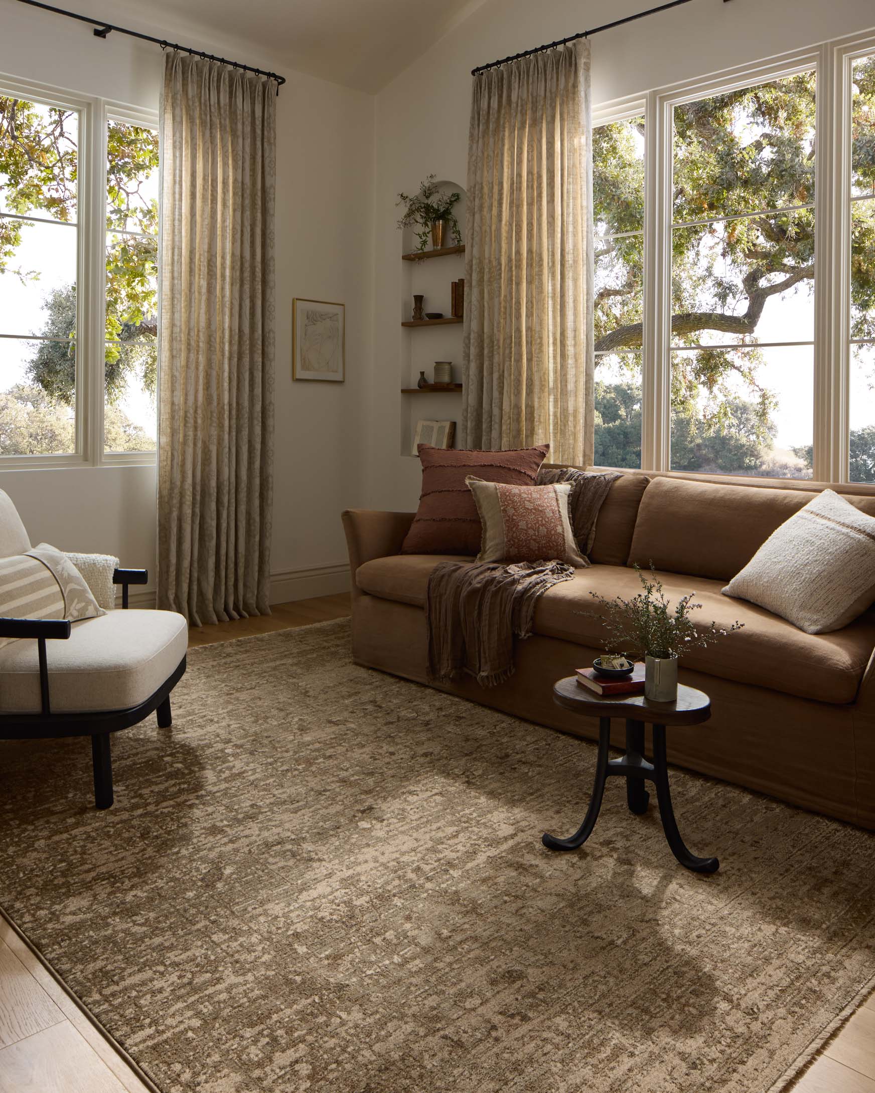 Loloi II Haywood Sage / Sand Rug White Cliff Studio Area Rugs