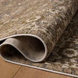 Loloi II Haywood Pebble / Charcoal Rug White Cliff Studio Area Rugs