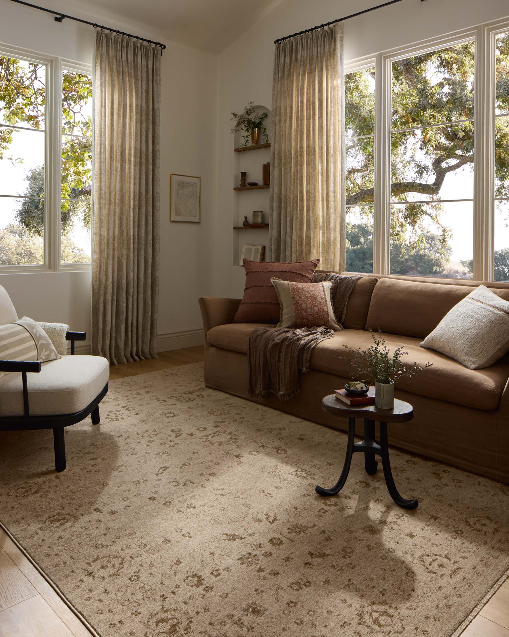 Loloi II Haywood Sand / Natural Rug White Cliff Studio Area Rugs