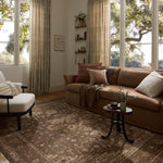 Loloi II Haywood Charcoal / Mocha Rug White Cliff Studio Area Rugs