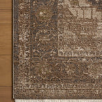 Loloi II Haywood Charcoal / Mocha Rug White Cliff Studio Area Rugs