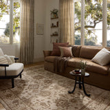 Loloi II Haywood Ivory / Taupe Rug White Cliff Studio Area Rugs