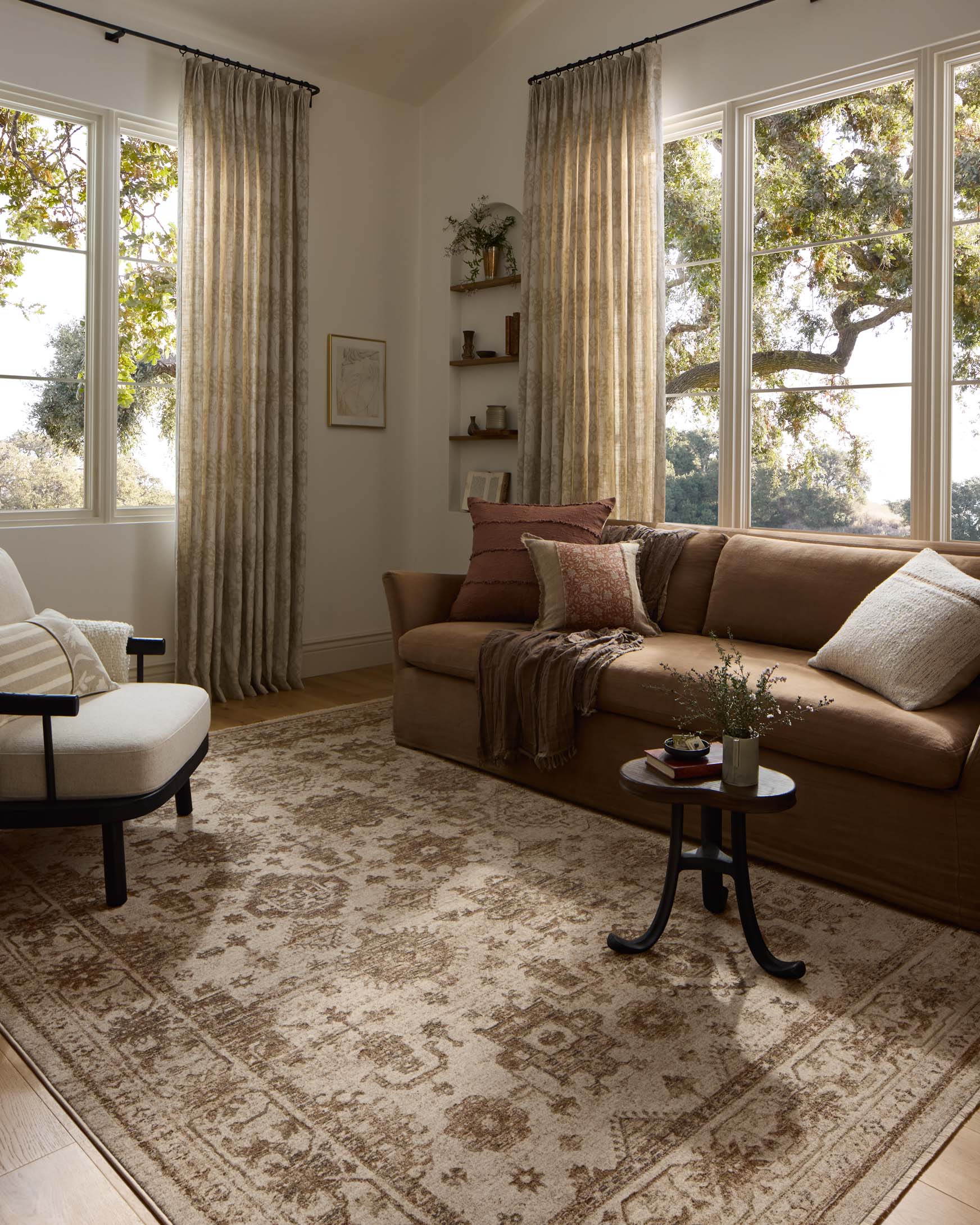 Loloi II Haywood Ivory / Taupe Rug White Cliff Studio Area Rugs