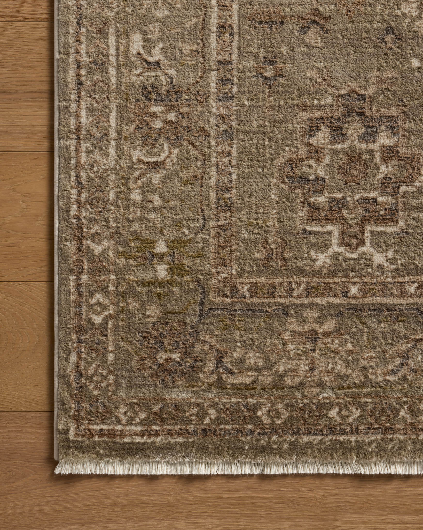 Loloi II Haywood Sage / Earth Rug White Cliff Studio Area Rugs