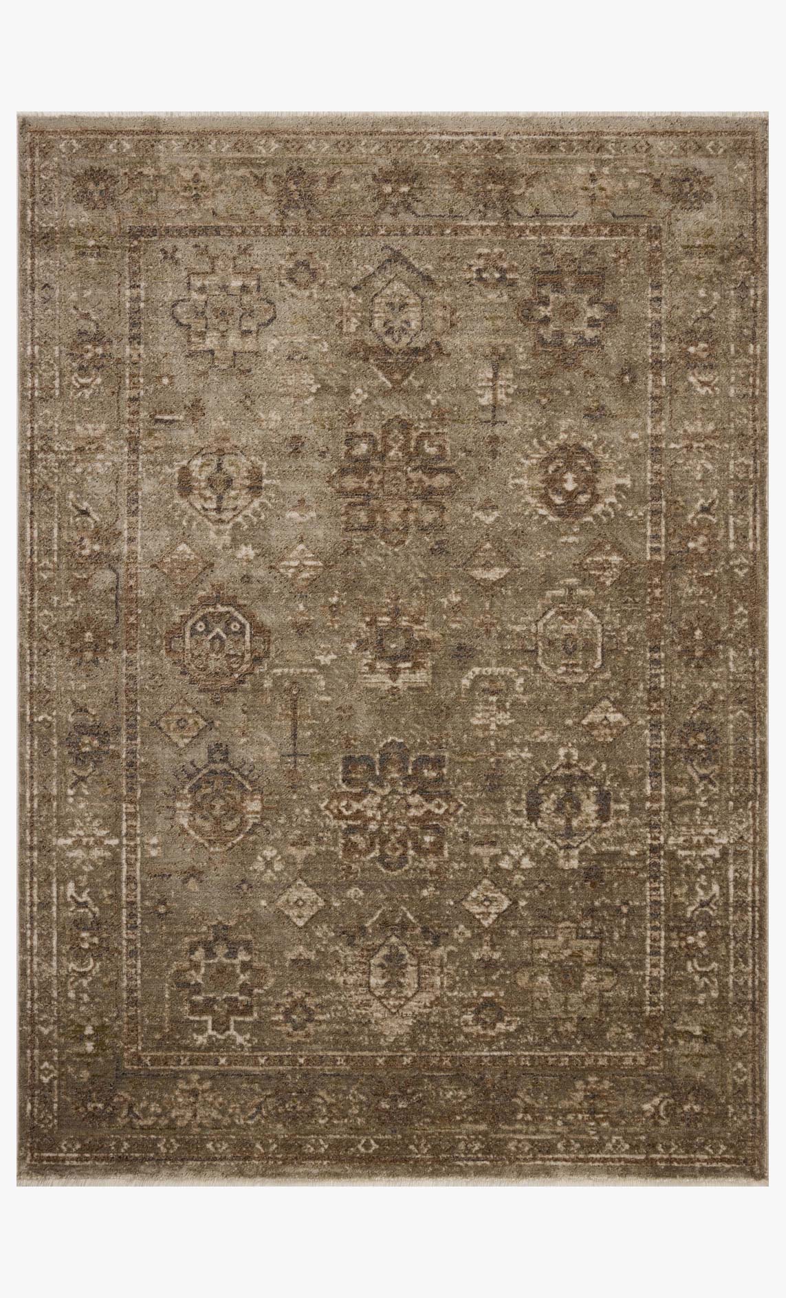Loloi II Haywood Sage / Earth Rug White Cliff Studio Area Rugs