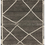 Loloi Iman Beige / Charcoal Rug White Cliff Studio Area Rugs