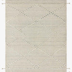 Loloi Iman Ivory / Lt. Grey Rug White Cliff Studio Area Rugs