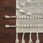 Loloi Iman Ivory / Lt. Grey Rug White Cliff Studio Area Rugs