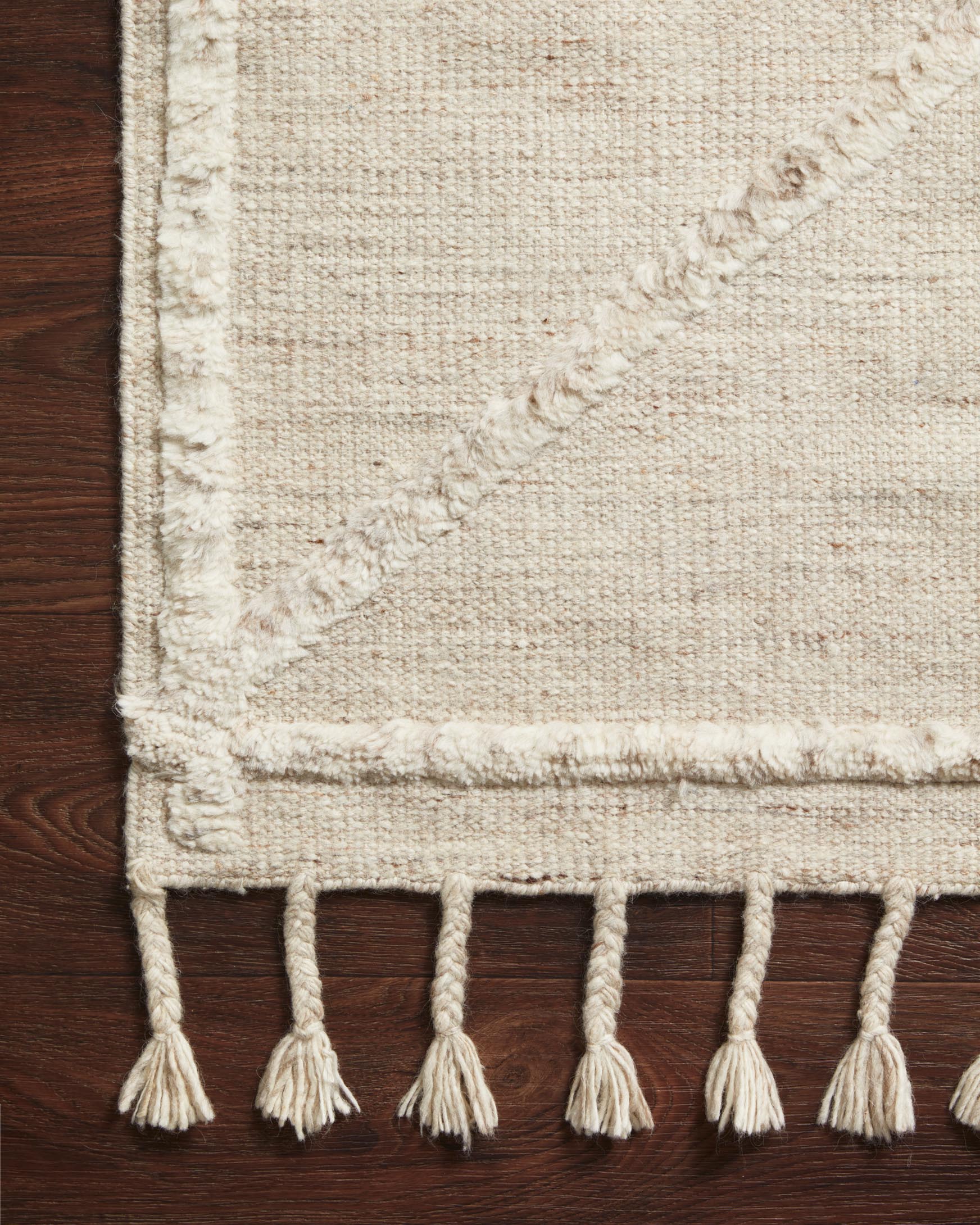 Loloi Iman Beige / Ivory Rug White Cliff Studio Area Rugs