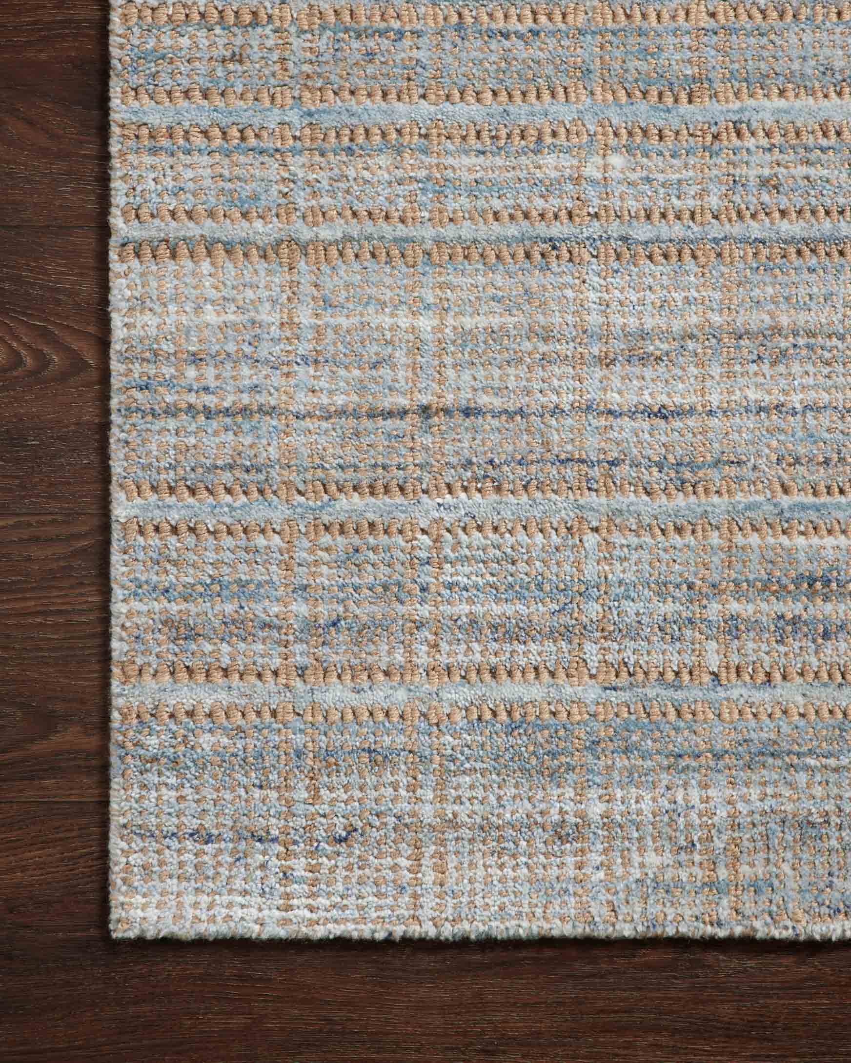 Loloi Jamie Natural / Sky Rug White Cliff Studio Area Rugs