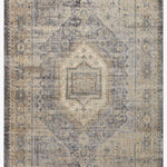 Magnolia Home by Joanna Gaines x Loloi Janey Slate / Gold Rug White Cliff Studio Area Rugs