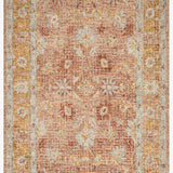 Loloi Julian Terracotta / Gold Rug White Cliff Studio Area Rugs