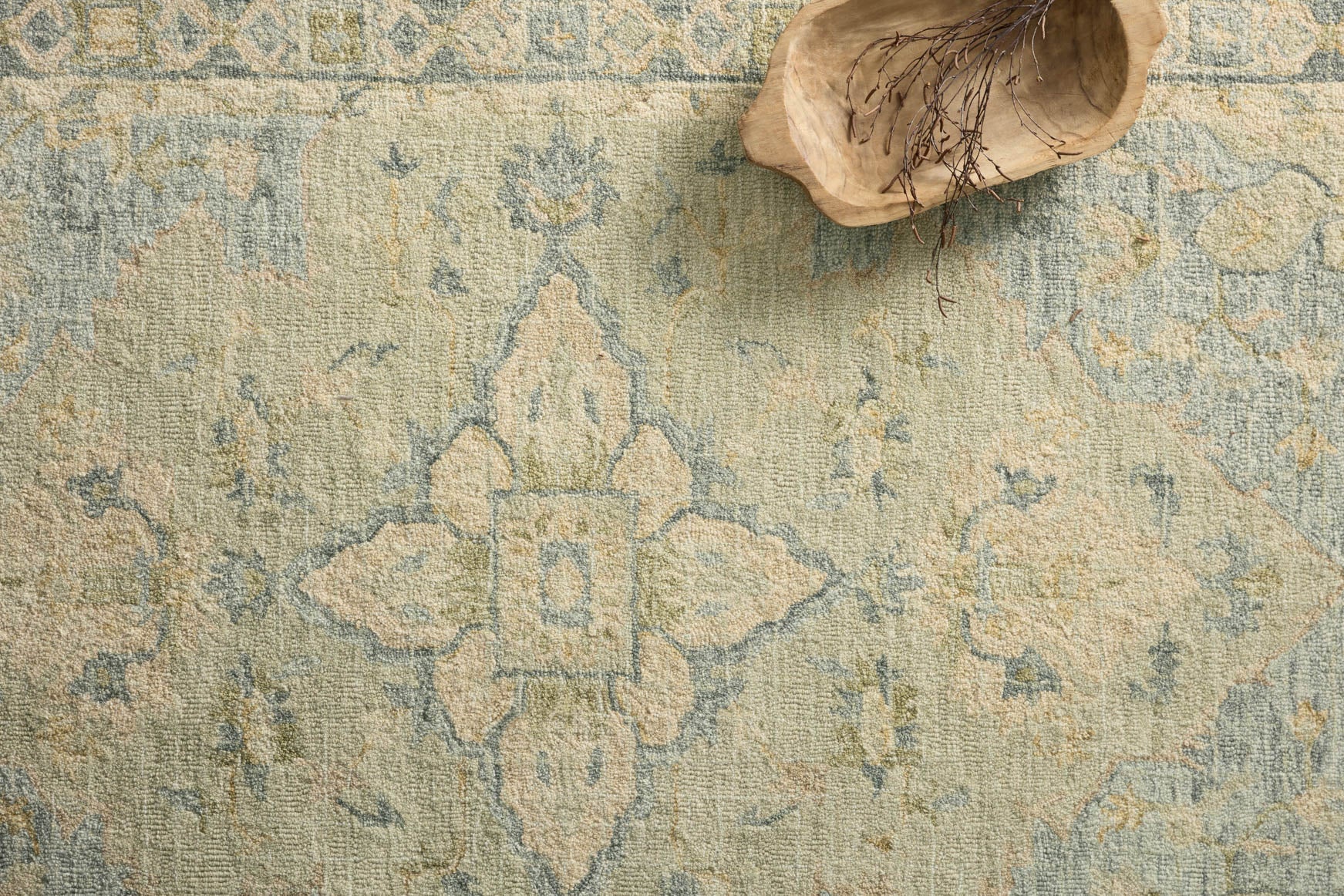 Loloi Julian Seafoam Green / Spa Rug White Cliff Studio Area Rugs