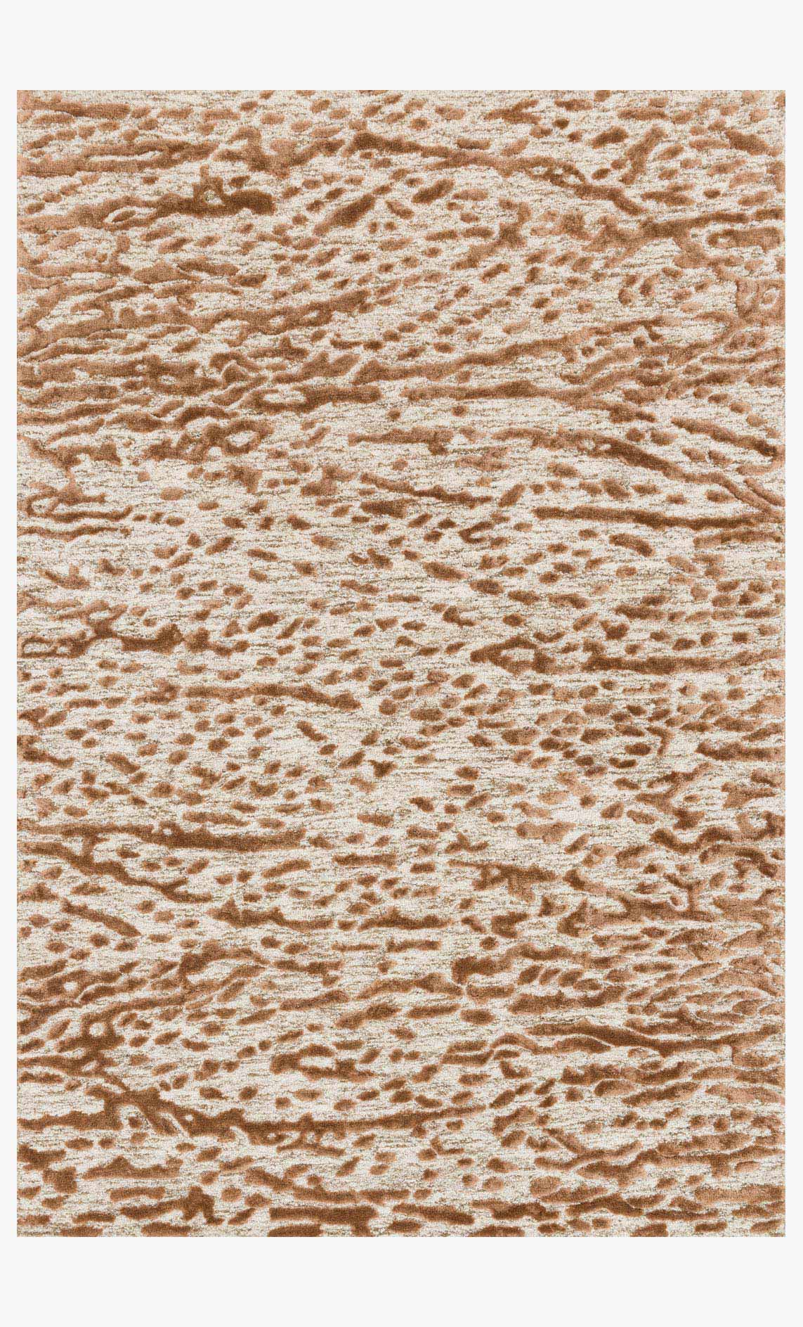 Loloi Juneau Oatmeal / Terracotta Rug White Cliff Studio Area Rugs
