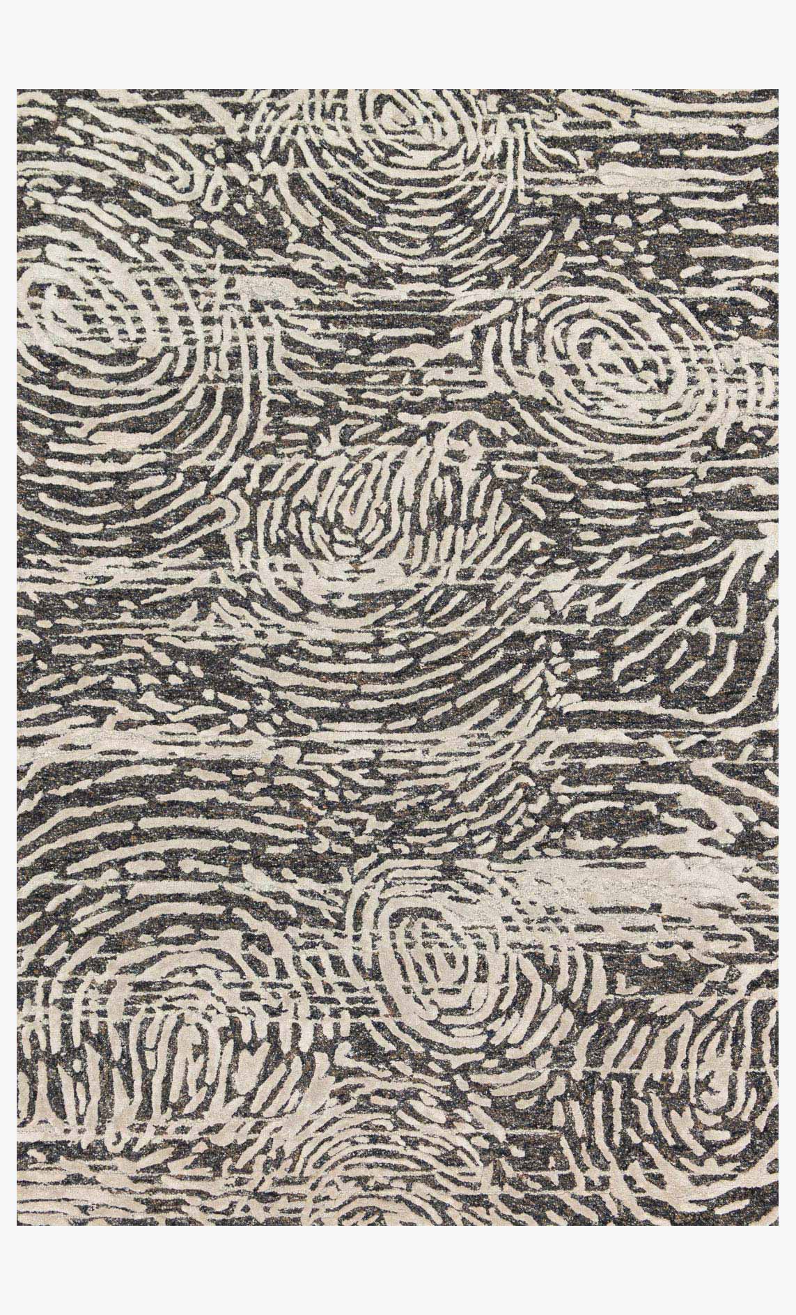 Loloi Juneau Charcoal / Silver Rug White Cliff Studio Area Rugs