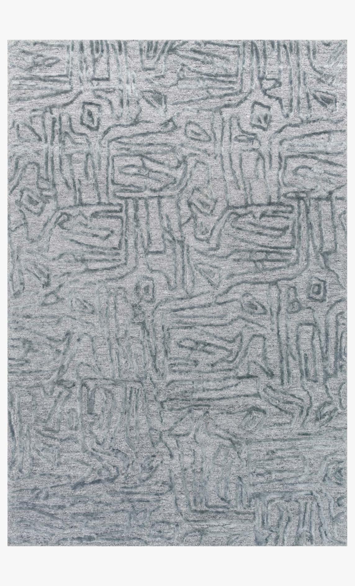 Loloi Juneau Lt. Blue / Lt. Blue Rug White Cliff Studio Area Rugs