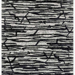 Loloi Juneau Ivory / Black Rug White Cliff Studio Area Rugs