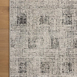 Loloi II Kamala Grey / Graphite Rug White Cliff Studio Area Rugs