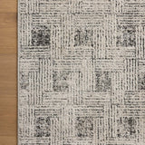 Loloi II Kamala Grey / Graphite Rug White Cliff Studio Area Rugs
